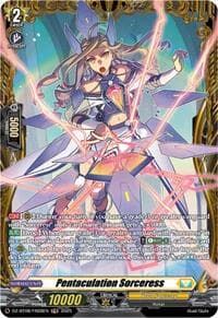 Pentaculation Sorceress (FR) - DZ-BT08: Knights 0f Rebirth - Cardfight Vanguard card