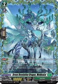 Green Revelation Dragon, Meldeaiza (FR) - DZ-BT08: Knights 0f Rebirth - Cardfight Vanguard card