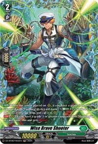 Wise Brave Shooter (FR) - DZ-BT08: Knights 0f Rebirth - Cardfight Vanguard card