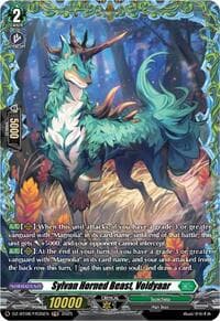 Sylvan Horned Beast, Voldyaar (FR) - DZ-BT08: Knights 0f Rebirth - Cardfight Vanguard card