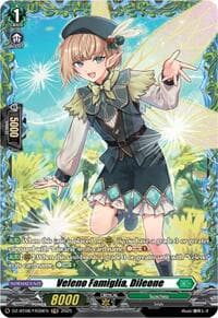 Veleno Famiglia, Dileone (FR) - DZ-BT08: Knights 0f Rebirth - Cardfight Vanguard card