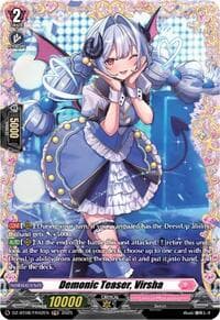 Demonic Teaser, Virsha (FR) - DZ-BT08: Knights 0f Rebirth - Cardfight Vanguard card