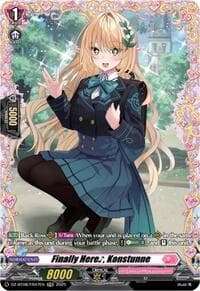 Finally Here~, Konstunne (FR) - DZ-BT08: Knights 0f Rebirth - Cardfight Vanguard card