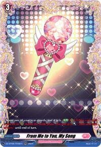 From Me to You, My Song (FR) - DZ-BT08: Knights 0f Rebirth - Cardfight Vanguard card