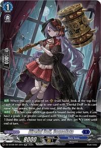 Direful Doll, Consolata (SR) - DZ-BT08: Knights 0f Rebirth - Cardfight Vanguard card