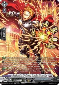 Galactic B-Hero, Levin Vrontia (SR) - DZ-BT08: Knights 0f Rebirth - Cardfight Vanguard card