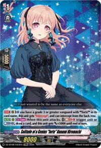 Solitude of a Genius "forte" Nanami Hiromachi (EXRRR) - DZ-BT08: Knights 0f Rebirth - Cardfight Vanguard card