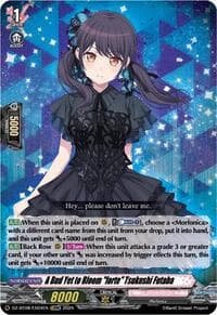 A Bud Yet to Bloom "forte" Tsukushi Futaba (EXRRR) - DZ-BT08: Knights 0f Rebirth - Cardfight Vanguard card
