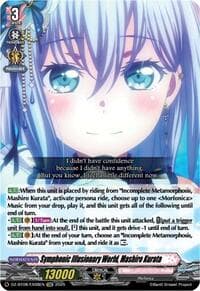 Symphonic Illusionary World, Mashiro Kurata - DZ-BT08: Knights 0f Rebirth - Cardfight Vanguard card