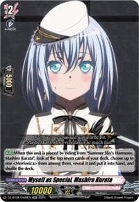 Myself as Special, Mashiro Kurata - DZ-BT08: Knights 0f Rebirth - Cardfight Vanguard card