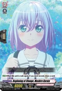 Beginning of Change, Mashiro Kurata - DZ-BT08: Knights 0f Rebirth - Cardfight Vanguard card