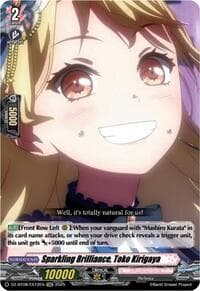 Sparkling Brilliance, Toko Kirigaya - DZ-BT08: Knights 0f Rebirth - Cardfight Vanguard card
