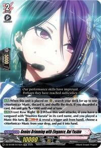 Genius Brimming with Elegance, Rui Yashio - DZ-BT08: Knights 0f Rebirth - Cardfight Vanguard card