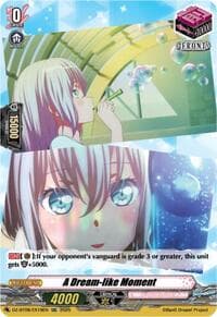 A Dream-like Moment - DZ-BT08: Knights 0f Rebirth - Cardfight Vanguard card
