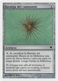 Wayfarer's Bauble (Spanish) - "Baratija del caminante" (D44) - Magic Encyclopedia 2005 (Salvat/Hachette) - Magic: The Gathering card
