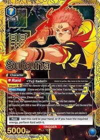 Sukuna (015) (SR***) - UEX02BT: Jujutsu Kaisen Vol.2 - Union Arena card