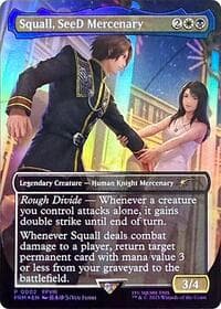 Squall, SeeD Mercenary - Standard Showdown Promos - Magic: The Gathering card