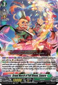 Grand March of Full Bloom, Lianorn - DZ-SS06: Master Deckset -Urara Haneyama- - Cardfight Vanguard card