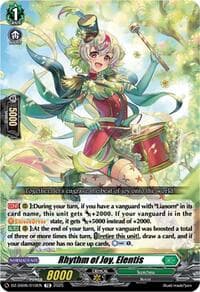 Rhythm of Joy, Elentis - DZ-SS06: Master Deckset -Urara Haneyama- - Cardfight Vanguard card