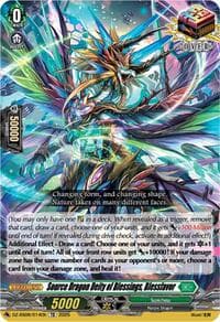 Source Dragon Deity of Blessings, Blessfavor - DZ-SS06: Master Deckset -Urara Haneyama- - Cardfight Vanguard card