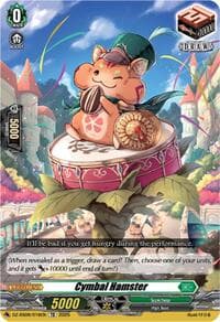 Cymbal Hamster - DZ-SS06: Master Deckset -Urara Haneyama- - Cardfight Vanguard card