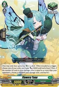 Flowery Tone - DZ-SS06: Master Deckset -Urara Haneyama- - Cardfight Vanguard card