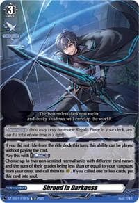 Shroud in Darkness - DZ-SS07: Master Deckset -Michiru Hazama- - Cardfight Vanguard card