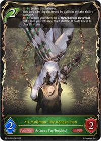 XII. Wolfraud, The Hanged Man - BP10: Gods of the Arcana - Shadowverse: Evolve card