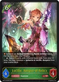 Lucille, Keeper of Relics - BP10: Gods of the Arcana - Shadowverse: Evolve card