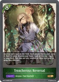 Treacherous Reversal - BP10: Gods of the Arcana - Shadowverse: Evolve card