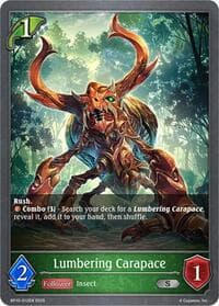 Lumbering Carapace - BP10: Gods of the Arcana - Shadowverse: Evolve card