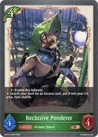Reclusive Ponderer - BP10: Gods of the Arcana - Shadowverse: Evolve card