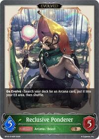 Reclusive Ponderer (Evolved) - BP10: Gods of the Arcana - Shadowverse: Evolve card