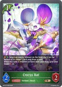 Crocus Rat - BP10: Gods of the Arcana - Shadowverse: Evolve card