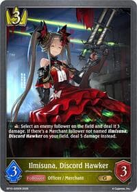 Ilmisuna, Discord Hawker - BP10: Gods of the Arcana - Shadowverse: Evolve card