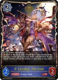 0. Lhynkal, The Fool - BP10: Gods of the Arcana - Shadowverse: Evolve card