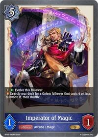 Imperator of Magic - BP10: Gods of the Arcana - Shadowverse: Evolve card