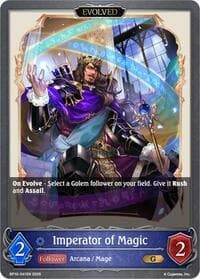 Imperator of Magic (Evolved) - BP10: Gods of the Arcana - Shadowverse: Evolve card
