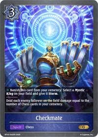 Checkmate - BP10: Gods of the Arcana - Shadowverse: Evolve card