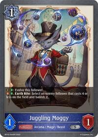 Juggling Moggy - BP10: Gods of the Arcana - Shadowverse: Evolve card