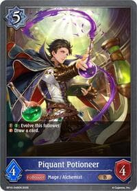 Piquant Potioneer - BP10: Gods of the Arcana - Shadowverse: Evolve card