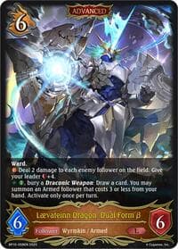 Laevateinn Dragon, Dual Form B - BP10: Gods of the Arcana - Shadowverse: Evolve card