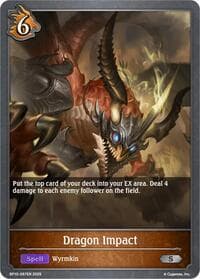 Dragon Impact - BP10: Gods of the Arcana - Shadowverse: Evolve card
