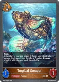 Tropical Grouper - BP10: Gods of the Arcana - Shadowverse: Evolve card