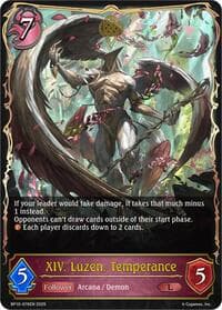 XIV. Luzen, Temperance - BP10: Gods of the Arcana - Shadowverse: Evolve card