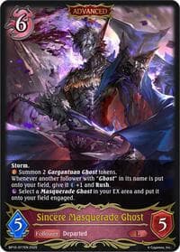 Sincere Masquerade Ghost - BP10: Gods of the Arcana - Shadowverse: Evolve card