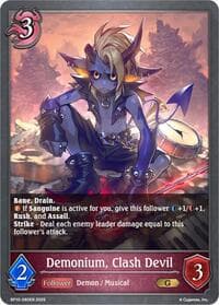 Demonium, Clash Devil - BP10: Gods of the Arcana - Shadowverse: Evolve card
