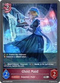 Ghost Maid - BP10: Gods of the Arcana - Shadowverse: Evolve card