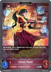 Ghost Maid (Evolved) - BP10: Gods of the Arcana - Shadowverse: Evolve card