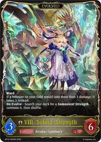 VIII. Sofina, Strength (Evolved) - BP10: Gods of the Arcana - Shadowverse: Evolve card